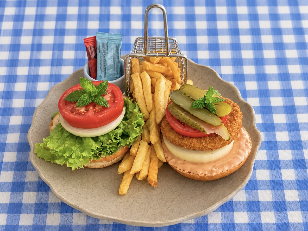 Hähnchenburger